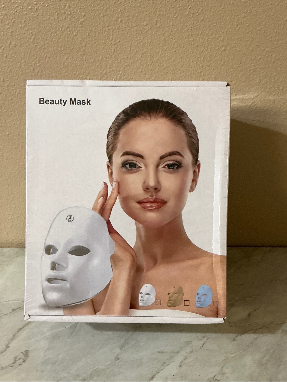 Beauty Mask LED Facial Mask - White